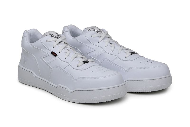 'New Paramount' vegan low-top sneaker by King55 - white