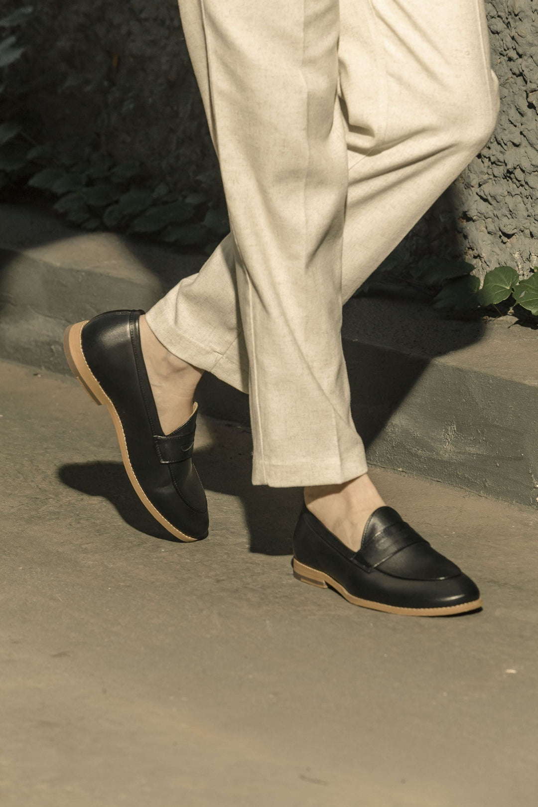 'Irene' Women's Vegan Loafers By Ahimsa - black - Vegan Style