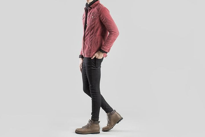 'Jeffery' Unisex Boots by Ahimsa - espresso - Vegan Style
