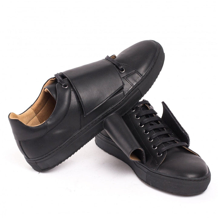 'Zero' men's vegan sneaker by NAE - black - Vegan Style