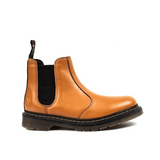 'Brick Lane' vegan Chelsea boot by King55 - brown