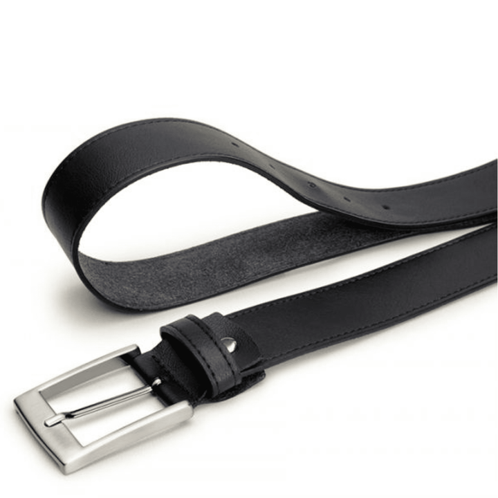 Casual vegan belt by Ahimsa - black/espresso/tan