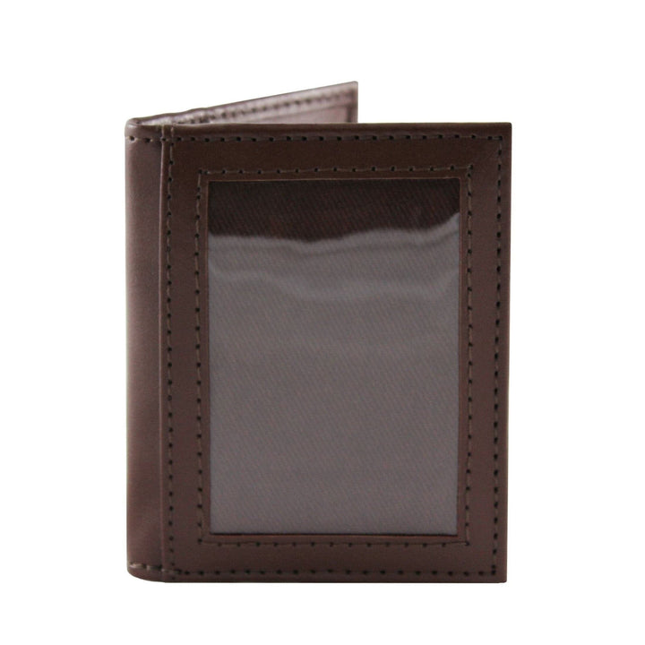 'Charlie' - Vegan Bi-Fold Wallet by The Vegan Collection  - Brown