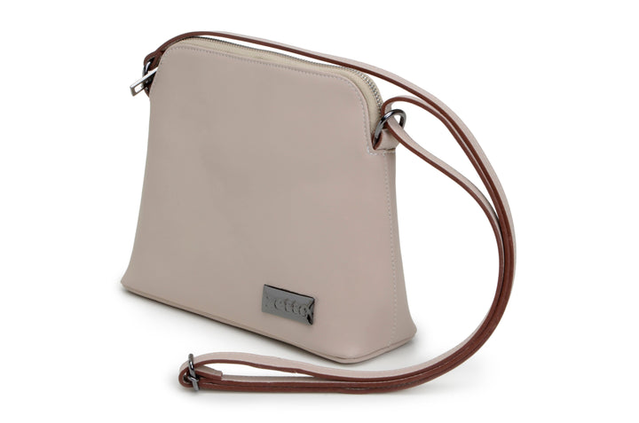 'Camille' handbag by Zette - light grey