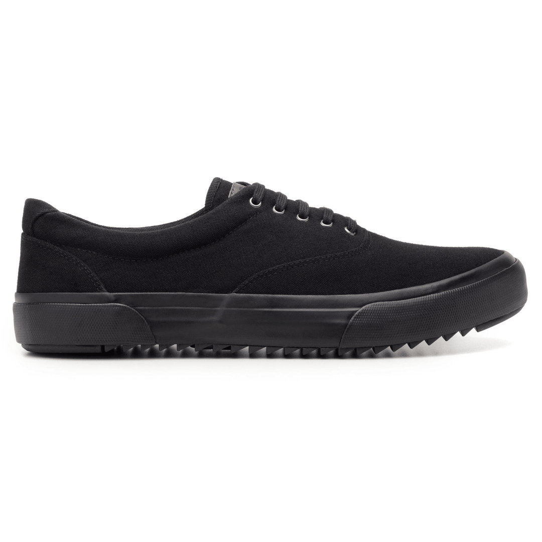 'Revenant' sneaker with vulcanised outsole by Brave Gentleman - black