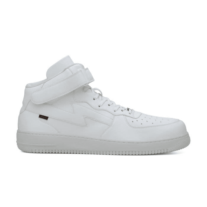 'Paramount' vegan high-top sneaker by King55 - white