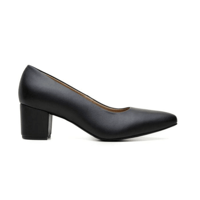 'Bianca' vegan women's heel by Ahimsa - black