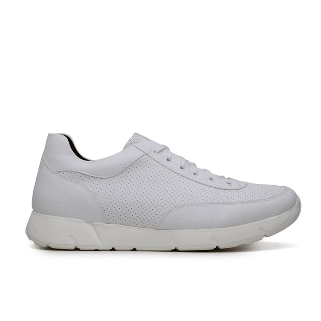 'Danny' Men's Vegan Sneaker by Ahimsa - White