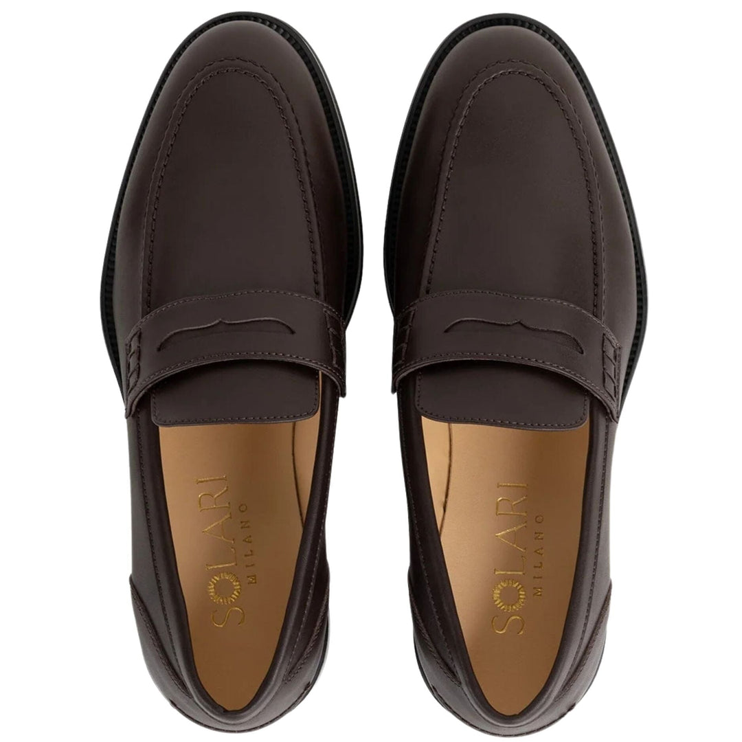 Men's vegan loafer by Solari Milano - black or brown