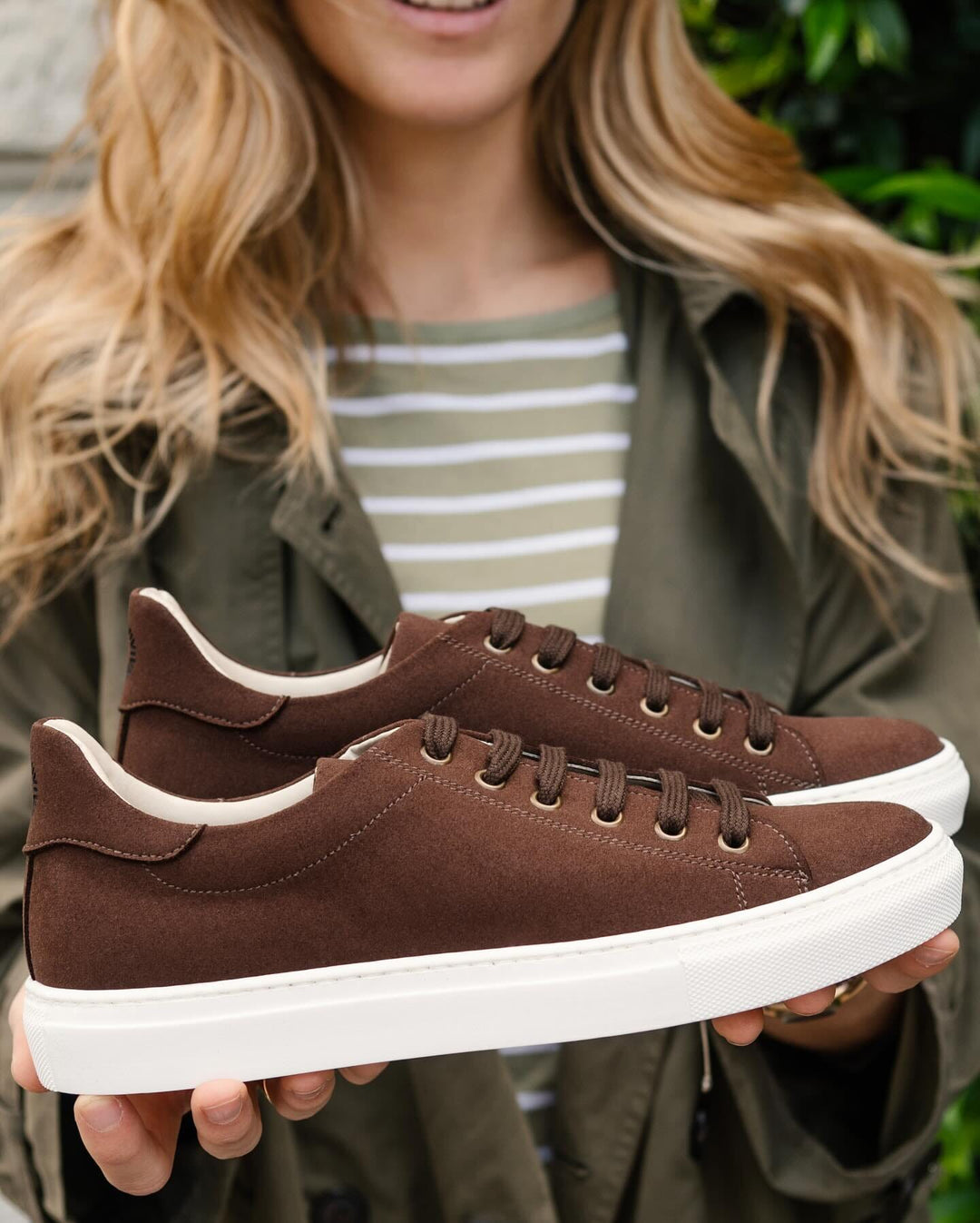 Vegan suede sneaker G1 by Solari Milano