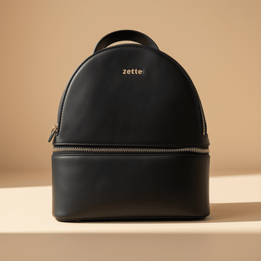 Small mini backpack, black