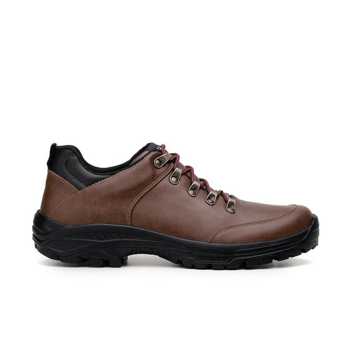 'Wave Explorer' vegan explorer boots by Ahimsa - cognac