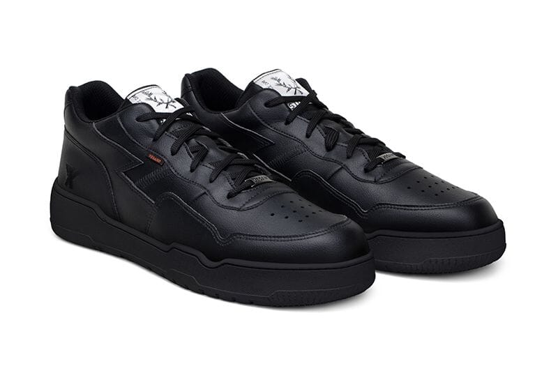 'New Paramount' vegan low-top sneaker by King55 - black