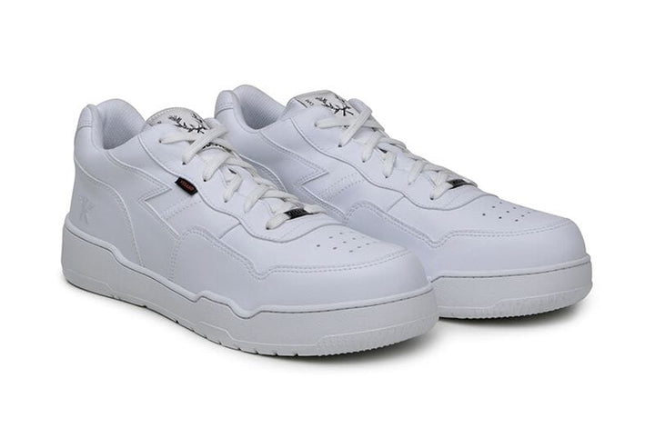 'New Paramount' vegan low-top sneaker by King55 - white