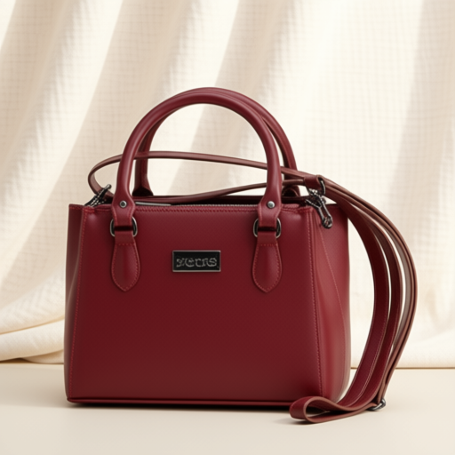 Clarie - small burgundy handbag