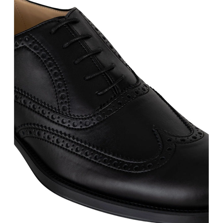Men's vegan oxford brogue by Solari Milano - black or brown