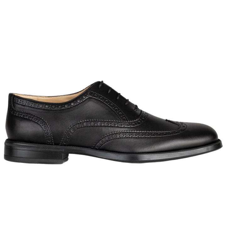 Men's vegan oxford brogue by Solari Milano - black or brown