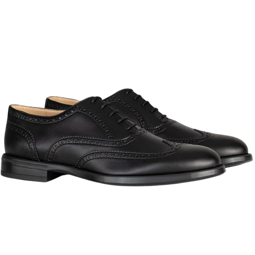 Men's vegan oxford brogue by Solari Milano - black or brown