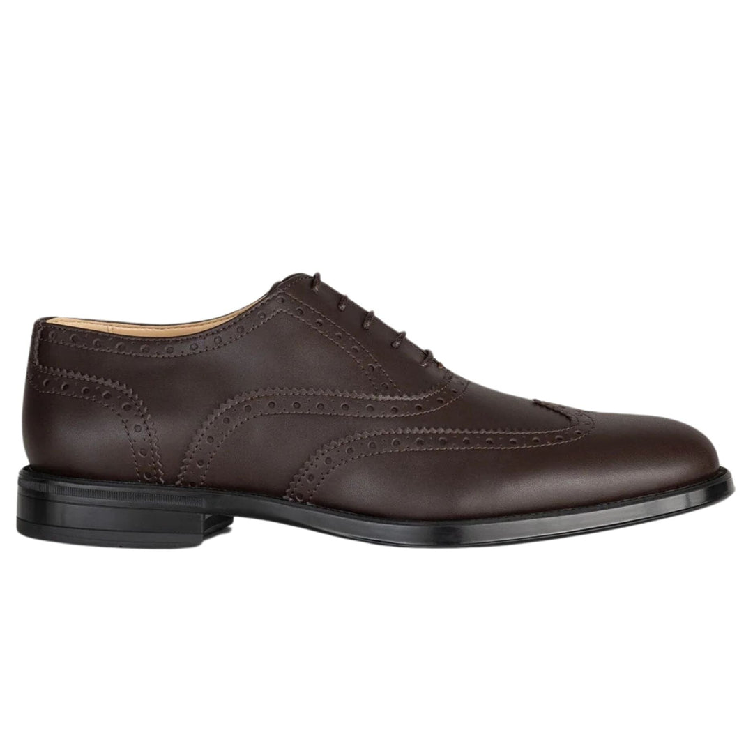 Men's vegan oxford brogue by Solari Milano - black or brown