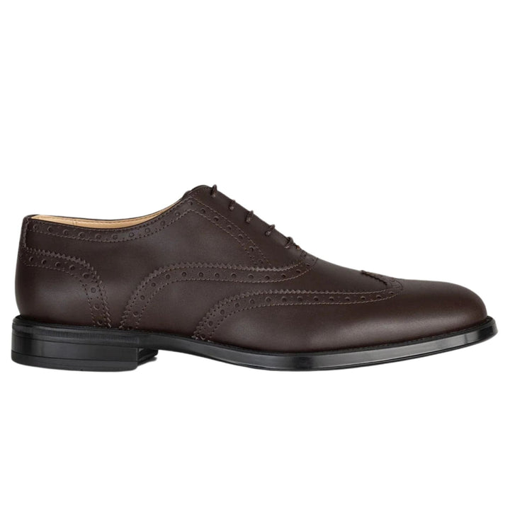 Men's vegan oxford brogue by Solari Milano - black or brown