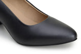 'Bianca' vegan women's heel by Ahimsa - black - Vegan Style