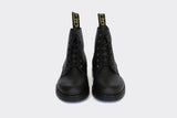 'Blaze' vegan 🍎 apple-leather ankle lace-up boot by Good Guys - black - Vegan Style