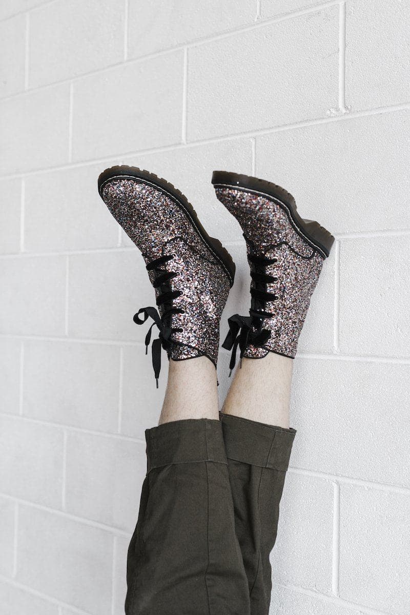 Billie vegan glitter boots