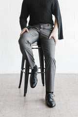 Gideon mens vegan dress shoes in round toe, derby shoe design.