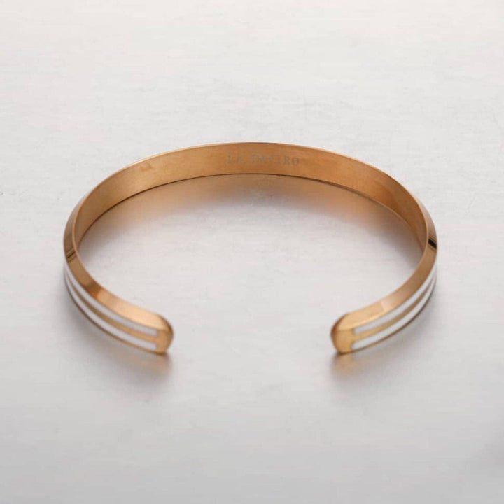 CLASSIC BRACELET - ROSE GOLD & WHITE - LA ENVIRO