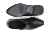 'Francesca' women's pull-on bootie by Ahimsa - black