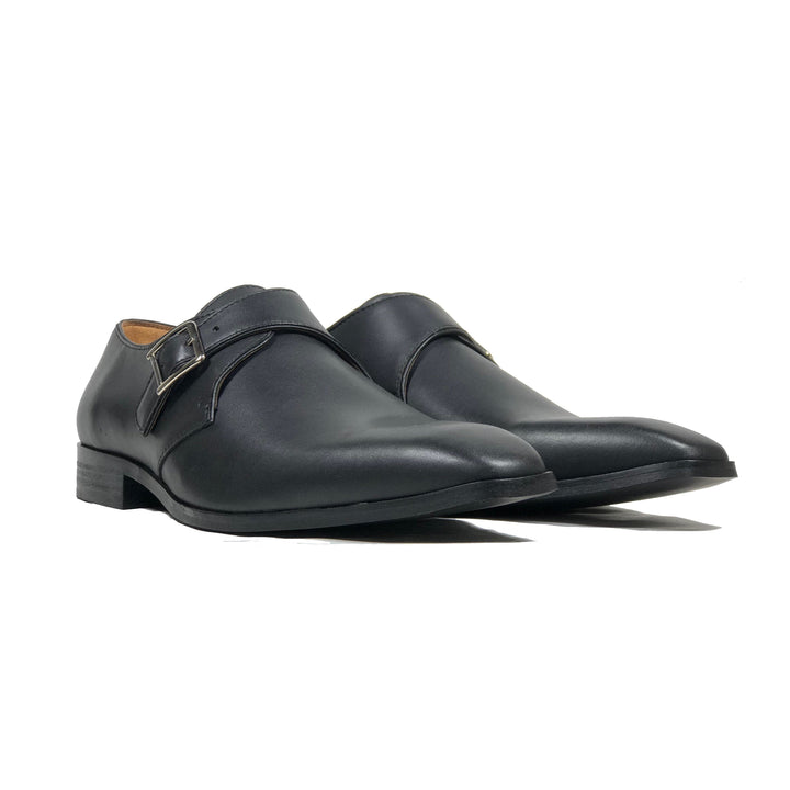 'Pierre' - vegan monk shoe in black by Zette Shoes - Vegan Style